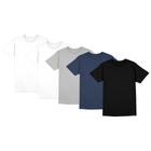 Kit 5 Camisetas Masculina Poliéster Com Toque de Algodão Camisa Blusa Treino Academia Tshrt Esporte
