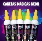 Kit 5 Canetas Mágica Alimentícia Fab! 60g (5 Cores Variadas)