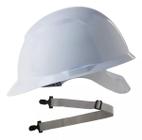 Kit 5 Capacete Segurança Eletricista Obra C/Julgular e C.a