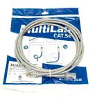 Kit 5 Cat5e Cinza Patch Cord Furukawa Multilan 2.5m 35103904