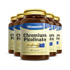 Kit 5 Chromium Picolinate Vitaminlife 90 cápsulas (Proibido)