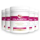 Kit 5 Colágeno hidrolisado Colagentek Vitafor neutro 300g