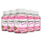 Kit 5 Colágeno Hidrolisado Femme Maxinutri 90 Cápsulas