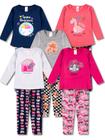 Kit 5 Conjunto Infantil Feminino Roupa de Inverno Menina