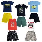 Kit 5 Conjuntos de Roupa Infantil de Menino - 10 peças