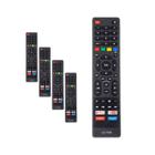 Kit 5 Controle Remoto Compatível Philco Smart Tv Ptv32g52s
