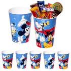 Kit 5 Copo Mickey para Festa infantil e Aniversário 320ml