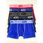 Kit 5 Cueca Box Juvenil AQN SPORT