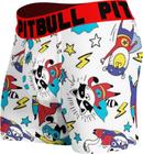 Kit 5 cuecas Box Boxer Pitbull Infantil Microfibra Linha Conforto Top!!