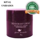 Kit 5 Desodorante Em Creme 50g Pierre Alexander Original