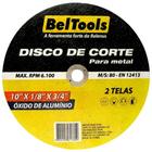 Kit 5 Disco de Corte Ferro 9x1/8x7/8 Beltools