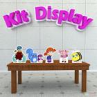 Kit 5 Displays De Mesa O diário de Mika - IMPAKTO VISUAL