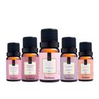 KIT 5 ESSÊNCIAS FLORAIS PARA AROMATIZADOR 10 ML VIA Aroma