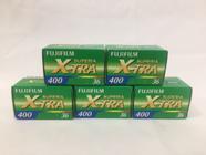 Kit 5 filmes fujifilm superia x-tra 36p