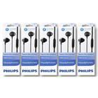 Kit 5 fones de ouvido intra-auricular Philips TAUE 101 preto