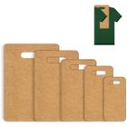 Kit 5 Gabaritos Para Dobrar Camisetas Roupas Organizador Mdf PP, P, M, G, GG