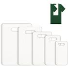 Kit 5 Gabaritos Para Dobrar Camisetas Roupas Organizador Mdf PP, P, M, G, GG