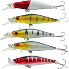 Kit 5 Iscas Artificiais Para Tucunaré Robalo Traíras 8cm 8.5Gr - FSSPESCA