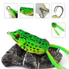 Kit 5 Iscas Artificiais Superfície Frog Sapo Sapinho Rã 5,5cm 12g Pesca Esportiva Traíra Tucunaré Dourado Pesque Pague Rio Represa