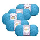 Kit 5 Lã Fio Abece Baby e Kids Circulo 430m/100g - Circulo S/A