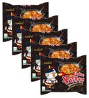 kit 5 LAMEN COREANO APIMENTADO BULDAK HOT CHICKEN RAMEN 140G - SAMYANG