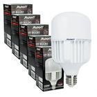 Kit 5 Lampada bulbo led Bivolt 150w E40 Branco Frio 6500k Alta Potencia Iluminação Industrial Avant