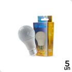 Kit 5 Lâmpada De Led Bulbo A60 12w E27