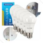 Kit 5 Lâmpada Led 9w E27 Branco Frio 110V/220V Tramontina