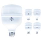 Kit 5 Lâmpada Led Bulbo 40W 3.200Lm Branco Frio 6500K E27