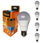 Kit 5 Lâmpada LED Bulbo A60 10W 12V 6500K Foxlux