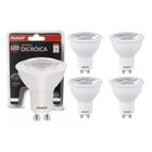 KIT 5 Lâmpada Led Dicróica 4,8w Gu10 Avant Luz Branca 6500k