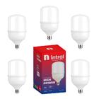 Kit 5 Lâmpadas Bulbo LED 50W 6500K Branco Frio Alta Potência - Intral