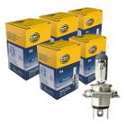 Kit 5 Lâmpadas Farol Alto Baixo H4 12v 60/55w P34t Standard