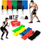 Kit 5 Mini Band + Kit 11 Elastico Extensor Treino Em Casa - Bc Bora Colega Shop