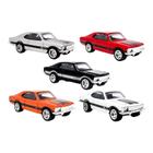 Kit 5 Miniaturas Chevrolet Opala Ss 1978 1:64 Pneu Borracha