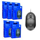 Kit 5 Mouse Multilaser Optico Classic 1200dpi Usb Mf100 Mo300 Escritório