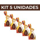 Kit 5 Ovos de Chocolate Cacau Magia 40g