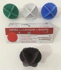 Kit 5 pacotes com 4 esferas para lavagem de roupa - Total 20 bolinhas