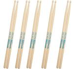 Kit 5 Pares Baqueta Liverpool Tenneessee American Hickory 5A