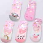 Kit 5 Pares Meia Sapatilha Infantil Antiderrapante Menina - BEBE MALUCO Kit 5 Pares Meia Sapatilha Infantil Antiderrapante Menina - BEBE MALUCO