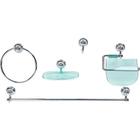 Kit 5 peças Bello Bagno Nobile Verde. - Soltecn