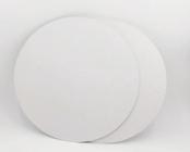 Kit: 5 Peças De 25 Cm - Base Cake Board Branco P/ Bolo Em Mdf 6 Mm - REI DOS TABULEIROS