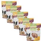 Kit 5 Petisco Cachorro Orelha Suina Snacks Puresnacks