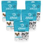 Kit 5 Petisco Hana Para Cachorro Filhote Puppy 80g