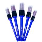 Kit 5 Pincéis Para Detalhamento Automotivo Interno - Vonixx