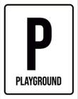 Kit 5 Placas Setor Playground 36X46