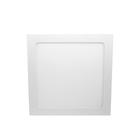 Kit 5 plafons Quad.Sobrepor 18w 3000k - 20x20cm