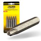 Kit 5 Ponta Bit Phillips CV 50mm x 5/16 x N4 Beltools