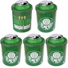 Kit 5 Porta Latas Palmeiras Verdão Lembrança Festa e Niver