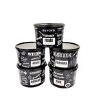 Kit 5 Potes Mantimentos Plástico Para Alimento Linha Premium